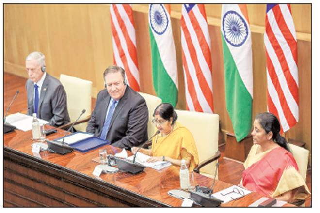 India-US partnership: Why 2+2 is a force multiplier India-US partnership: Why 2+2 is a force multiplier