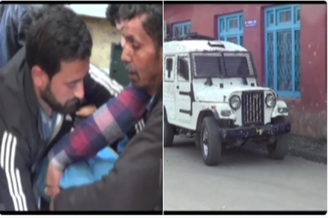 Policeman who was injured in terror attack on a police station in Shopian has succumbed to injuries (Image:ANI) Policeman who was injured in terror attack on a police station in Shopian has succumbed to injuries (Image:ANI)