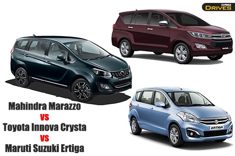 Toyota Innova beater finally here? Here’s how the Mahindra Marazzo vs Toyota Innova vs Suzuki Ertiga comparison stacks up
