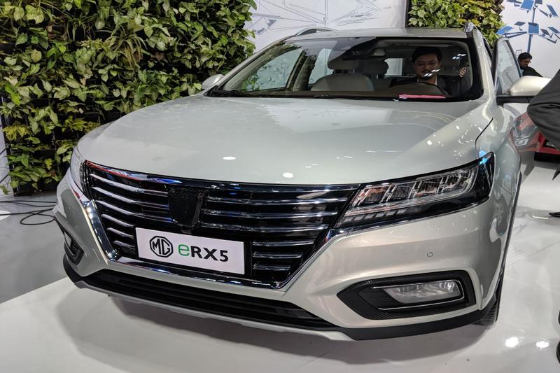 Chinese MG Motors also went all aggressive to showcase its RX5 electric SUV and has confirmed the launch of this EV soon.