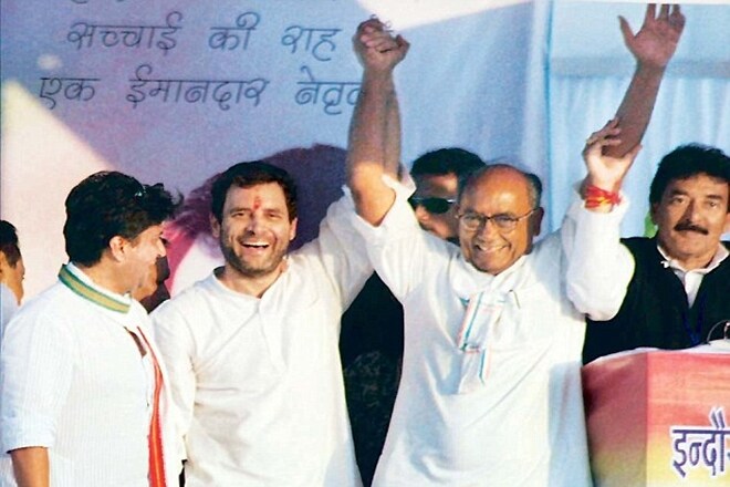 Madhya Pradesh Assembly election, Congress, Digvijaya Singh, Rahul Gandhi