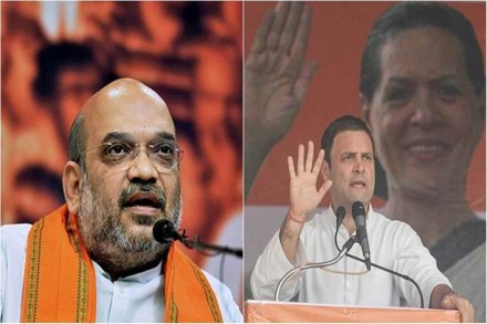 BJP President Amit Shah accuses Rahul Gandhi of supporting ‘urban Naxals’ BJP President Amit Shah accuses Rahul Gandhi of supporting ‘urban Naxals’
