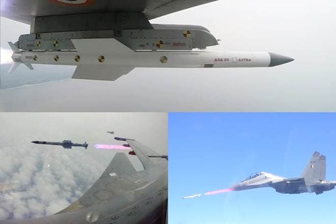 Astra Missile Test, Astra Missile Test successful, IAF, IAF fighter plane, Su-30 aircraft, Air Force Station, defence news Astra Missile Test, Astra Missile Test successful, IAF, IAF fighter plane, Su-30 aircraft, Air Force Station, defence news