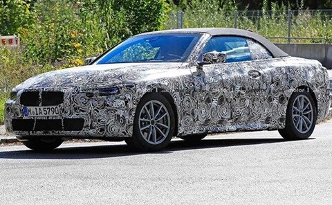 All-new BMW 4-series spied: 250hp convertible to challenge Mercedes-Benz C-Class Cabriolet