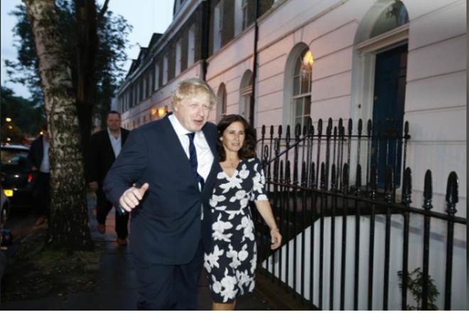 Boris Johnson, Former British Foreign Secretary , Boris Johnson  and wife annouce divorce, Marina Wheeler, Theresa May