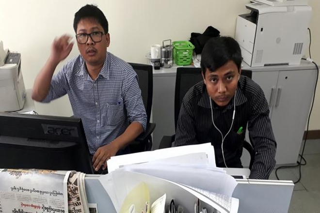 Reuters journalists imprisonment, Myanmar, Rohingya Muslims, Official Secrets Act Reuters journalists imprisonment, Myanmar, Rohingya Muslims, Official Secrets Act