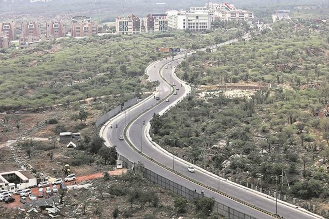 Aravalli, natural conservation zone, NCRPB, Gurugram, haryana, Supreme Court, Faridabad, Bharti Realty