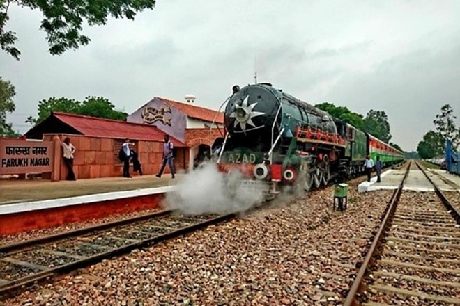 A time-tabled weekly commercial steam train service has been started between Garhi Harsaru and Farukhnagar section. A time-tabled weekly commercial steam train service has been started between Garhi Harsaru and Farukhnagar section.