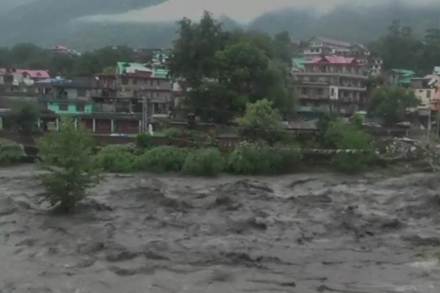 Himachal Pradesh: Army called to rescue 2 people stranded in flash flood in Kangra