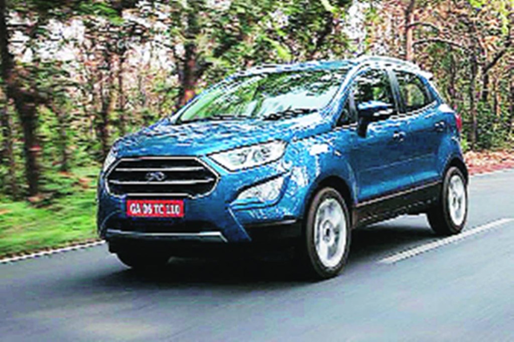 Ford recalls 7,249 EcoSports for PCM software update