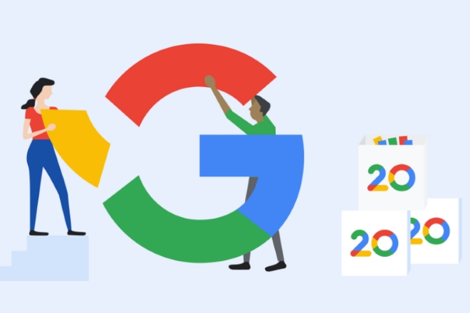 Google has turned 20 Google has turned 20