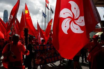Hong Kong pro-independence party formally outlawed in first such move since handover