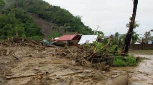 Philippine miners, typhoon, Philippine typhoon, typhoon-triggered landslide, Philippine Benguet, Victorio Palangdan, world news