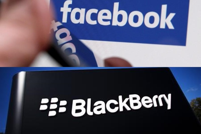 In a 118-page complaint filed filed Tuesday in San Francisco federal court, Facebook accused BlackBerry of stealing its voice messaging technology, among other patented processes. (Reuters)