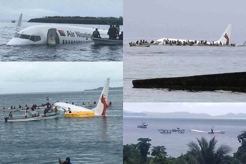 chuuk micronesia airport, micronesia airport, air niugini plane crash, air niugini flight crash land, air niugini boeing 767-300, boeing 767-300 micronesia, air niugini flight micronesia sea, air niugini micronesia, air niugini crash landing, mirconesia plane crash land