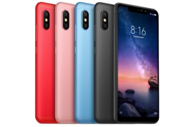 Redmi 6 Pro sports a full HD+ display, which is certainly a plus over the other two variants that have a HD+ (720p) resolution. 