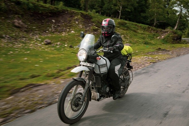 Royal Enfield Himalayan: The most affordable adventure touring motorcycle in the Indian two-wheeler market, the Himalayan is powered by a 411cc air-cooled single-cylinder engine that makes 24.5 bhp and 32 Nm of torque. Priced at Rs 1.68 lakh (ex-showroom, New Delhi), the Himalayan's seat height is 800mm. <a href="https://www.financialexpress.com/auto/bike-news/royal-enfield-himalayan-odyssey-women-2018-riding-through-tough-terrains-building-strong-friendships/1261559/"><strong>Royal Enfield Himalayan Odyssey 2018: Delhi to Leh on a bike with 11 amazing women riders</strong></a>