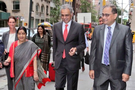 External Affairs Minister Sushma Swaraj arrives in New York for UN General Assembly session