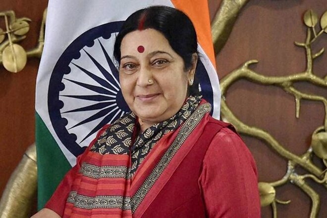 External Affairs Minister Sushma Swaraj. (File photo: IE)