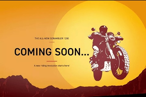 Triumph Scrambler 1200 teased again: Ducati Scrambler 1100 rival to debut on 24th October