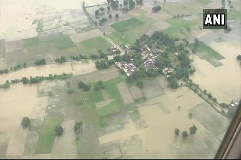 flood in uttar pradesh 2018, flood in up today, flood in up latest news, rain in up today, rain in up, flood images, yogi adityanath