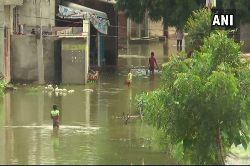 flood in uttar pradesh 2018, flood in up today, flood in up latest news, rain in up today, rain in up, flood images, yogi adityanath