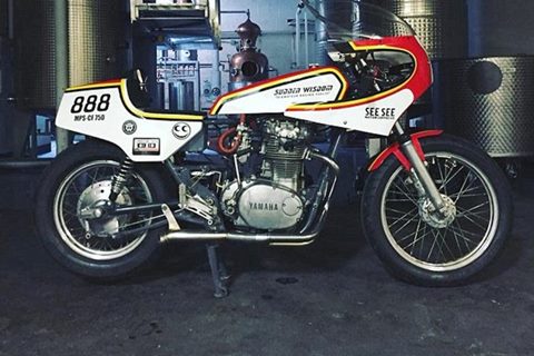 Vodka-powered 1980 Yamaha XS850 breaks speed record at Bonneville