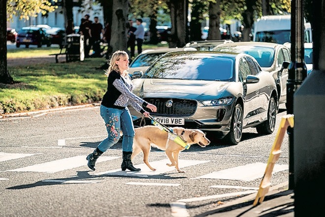 It warns vulnerable road users as the electric vehicle approaches; it’s audible at speeds of up to 20kph and is permanently engaged It warns vulnerable road users as the electric vehicle approaches; it’s audible at speeds of up to 20kph and is permanently engaged