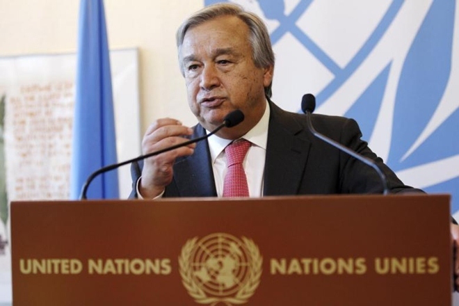 UN chief Antonio Guterres congratulates Barham Salih on election as Iraqi president UN chief Antonio Guterres congratulates Barham Salih on election as Iraqi president