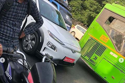 Hyundai Kona EV spied on test: What to expect from India’s first Electric SUV!