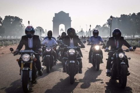 Distinguished Gentleman’s Ride 2018: Riding a Triumph Bonneville Street Twin for a noble cause!