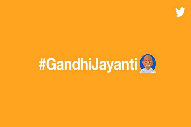 Twitter India celebrates Gandhi Jayanti with customised emoji Twitter India celebrates Gandhi Jayanti with customised emoji