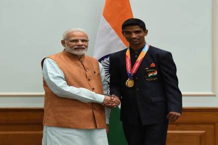 To give you an example, I would like to mention about Para Athlete Narayan Thakur, PM Modi said in Mann Ki Baat. (PIB) To give you an example, I would like to mention about Para Athlete Narayan Thakur, PM Modi said in Mann Ki Baat. (PIB)