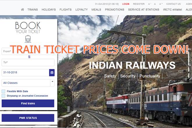 Ticket prices to come down; flexi-fares reduced Ticket prices to come down; flexi-fares reduced