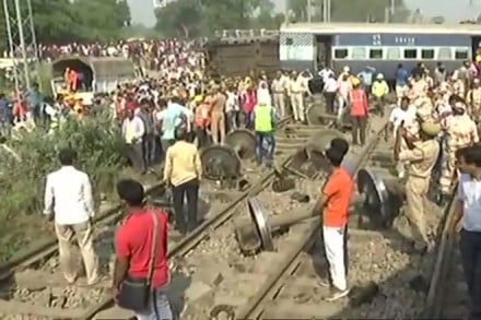 New Farakka Express accident Raebareli Live updates New Farakka Express accident Raebareli Live updates