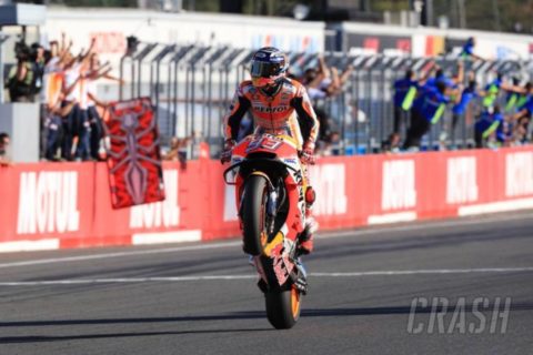 2018 MotoGp Japan Race Results: Marquez wins 2018 MotoGP Championship, as Dovizioso crashes out!