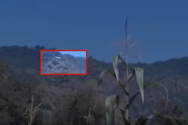 Pakistan helicopter flies in Indian territory