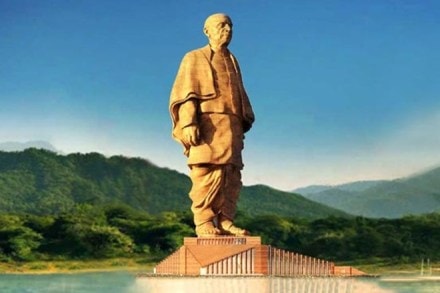The much awaited 'Statue of Unity' -- a statue of Iron Man of India, Sardar Patel -- is all set to be unveiled in Gujarat on Wednesday The much awaited 'Statue of Unity' -- a statue of Iron Man of India, Sardar Patel -- is all set to be unveiled in Gujarat on Wednesday