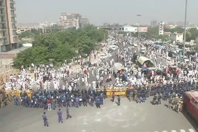 Kisan Kranti Padyatra Live Updates