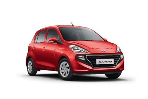 2018 Hyundai Santro interior images out: Aircraft propeller vents, 7-inch touchscreen and more!