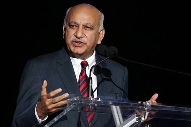Union Minister MJ Akbar had returned to India from a foreign tour on Sunday morning. (Source: IE File) Union Minister MJ Akbar had returned to India from a foreign tour on Sunday morning. (Source: IE File)