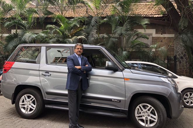 anand mahindra tuv300 plus