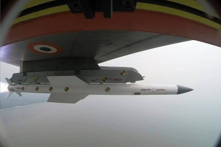 ASTRA Missile getting ready to be inducted in service next year: another successful test