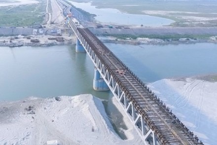 Once the project is complete, it will provide better railway connectivity in the hilly terrain. Once the project is complete, it will provide better railway connectivity in the hilly terrain.