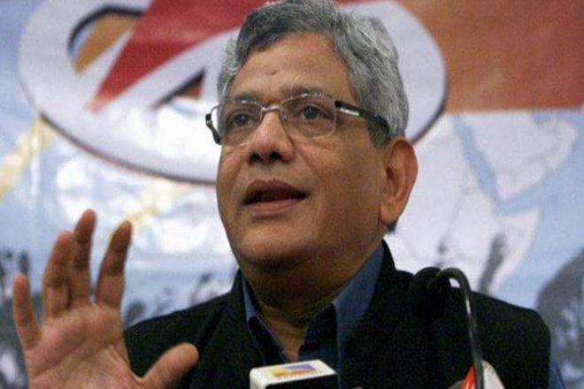 The Left leader said the role of top BJP leadership in "damaging and destroying" the country's institutions was unparalleled in India's history. The Left leader said the role of top BJP leadership in "damaging and destroying" the country's institutions was unparalleled in India's history.