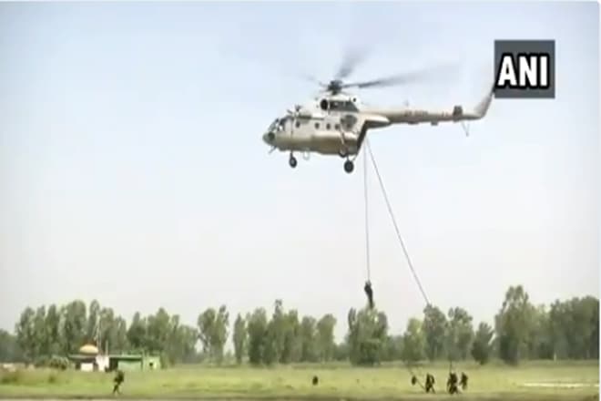 Indian Air Force, Garud Commando Force, IAF air exercise in Jalandhar, Indian Army, adampur airbase Indian Air Force, Garud Commando Force, IAF air exercise in Jalandhar, Indian Army, adampur airbase