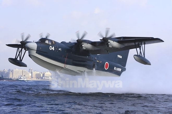 According to a senior Indian Navy officer, both sides are willing to negotiate through G2G and at lower price for the US-2i amphibious aircraft from Japan, which is expected to be manufactured in India under the Make in India initiative. According to a senior Indian Navy officer, both sides are willing to negotiate through G2G and at lower price for the US-2i amphibious aircraft from Japan, which is expected to be manufactured in India under the Make in India initiative.