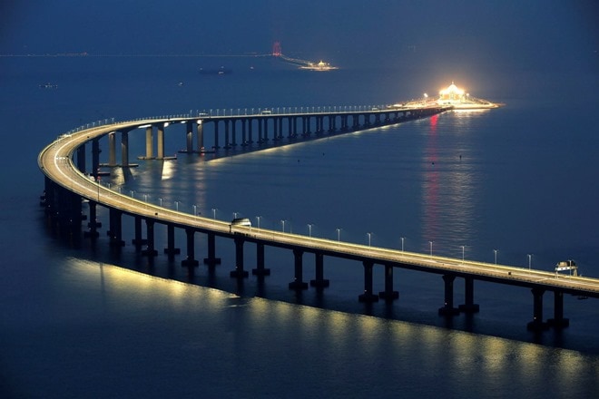 World's longest sea bridge inaugurated in China World's longest sea bridge inaugurated in China