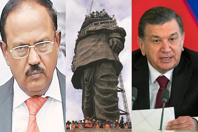 The giant statue of Sardar Patel coming up in Gujarat, costing around Rs 2,300 crore, will measure 182 metres from head to foot and 240 metres if one includes the base. (IE/Reuters)