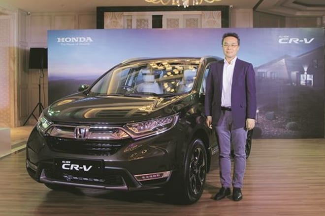 The target customer is the one who has travelled extensively, globally, and who knows what the CR-V stands for, in the global market.